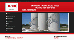 Desktop Screenshot of hazkem.com.au